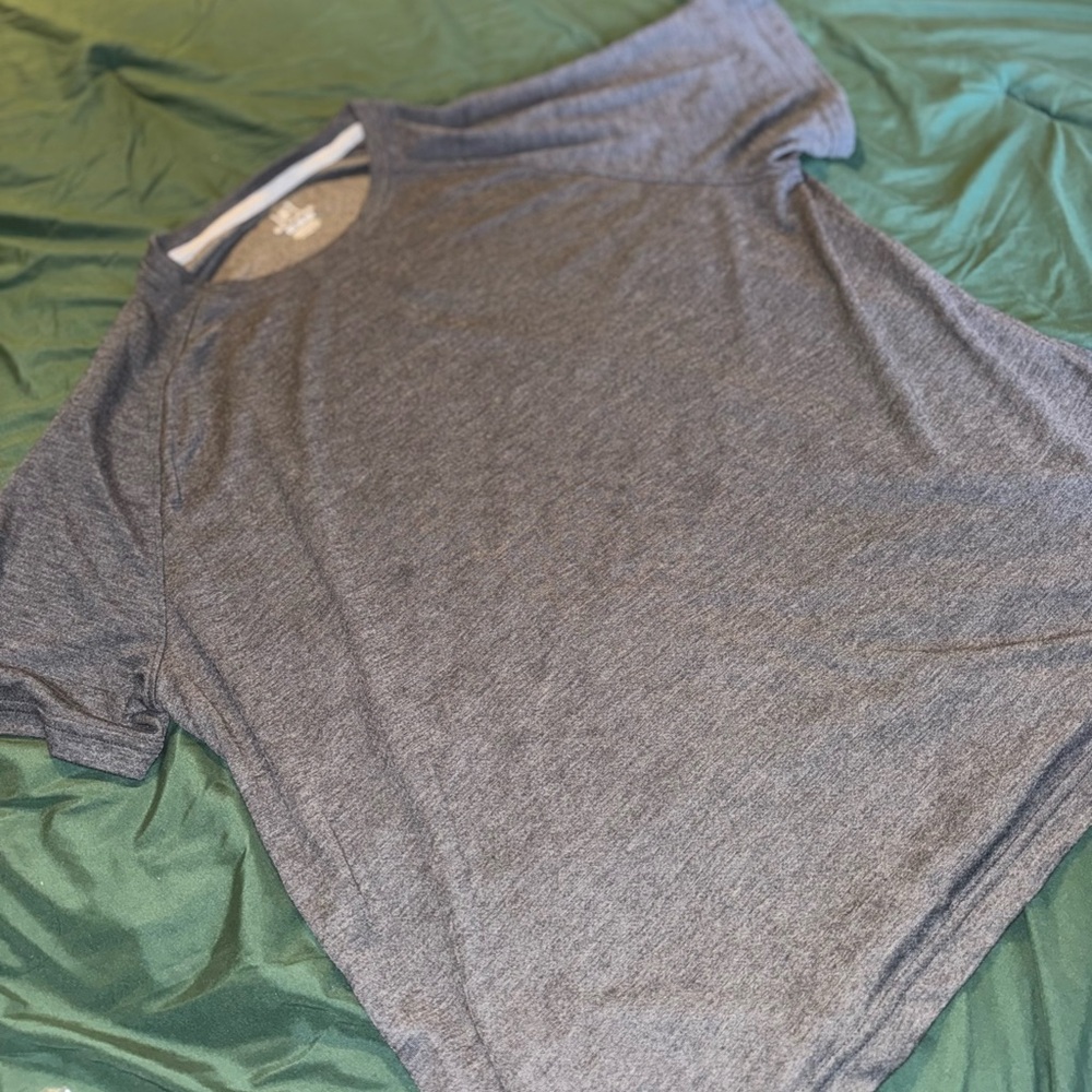 George Dark Gray and Green 2XL Men's Shirt